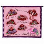 Red Hat Wall Tapestry 34x26 inch