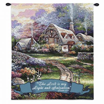 Springtime Glory Vertical Wall Tapestry by Artist James Lee 26x34 inch - 666576699637 - 6268-WH