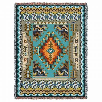 Painted Hills Sky Tapestry Throw 53x70 inch - 666576715618 - 7151-T