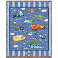 Transportation Toys Small Blanket 34x53 inch