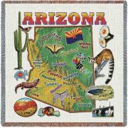 Arizona State Small Blanket 54x54 inch