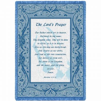 Our Father Blanket 48x69 inch - 666576044765 - 1049-A