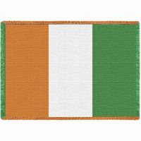 Irish Flag Blanket 48x69 inch