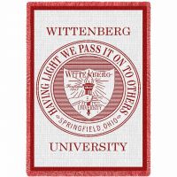 Wittenberg University Seal Stadium Blanket 48x69 inch