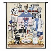 Hippocratic Oath Wall Tapestry 26x34 inch