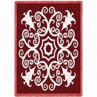 Christmas Silhouette Blanket 54x54 inch