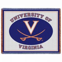 The University of Virginia Logo Stadium Blanket 48x69 inch