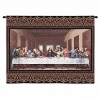 The Last Supper Wall Tapestry 34x26 inch