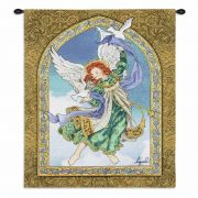 Peaceful Angel Wall Tapestry 26x34 inch