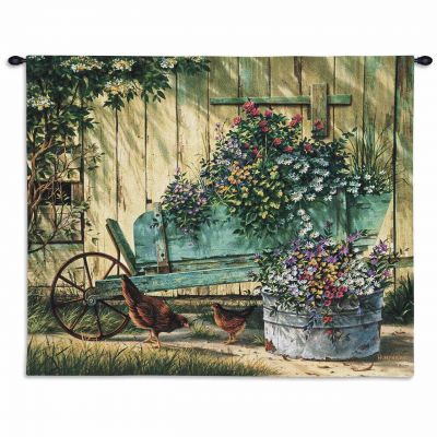 Spring Social Wall Tapestry 32x26 inch - 666576077855 - 3300-WH