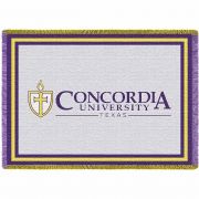 Concordia University of Texas Logo Stadium Blanket 48x69 inch