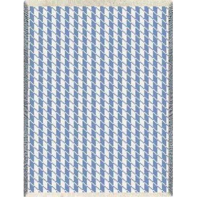 Houndstooth Blue Blanket 48x69 inch - 666576111856 - 3845-A