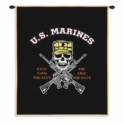 Mess With Best Wall Tapestry 26x34 inch - 666576104872 - 2165-WH