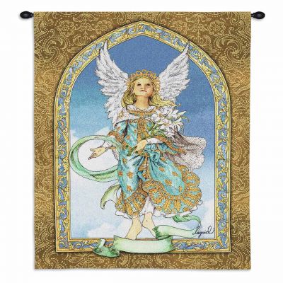 Mint Angel Wall Tapestry 26x34 inch - 666576104681 - 5117-WH
