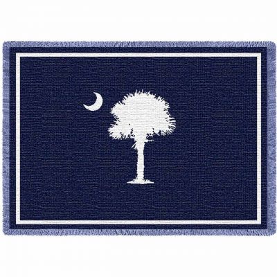 South Carolina State Flag Small Blanket 48x35 inch - 666576068891 - 2865-A