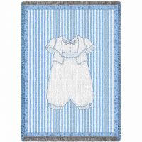 His Layette Small Blanket 48x35 inch