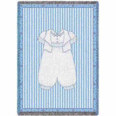 His Layette Small Blanket 48x35 inch - 666576033868 - 1419-A