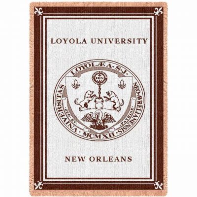 Loyola University New Orleans Seal Stadium Blanket 48x69 inch -  - 3502-A
