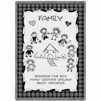 Family Memories Blanket 48x69 inch