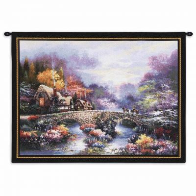 Going Home Wall Tapestry by Artist James Lee 34x26 inch - 666576040781 - 288-WH