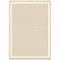 Herringbone Natural Blanket 48x68 inch Herringbone Natural Blanket 48x68 inch