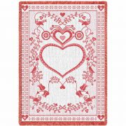 Germanic Fresh Pink Small Blanket 35x48 inch