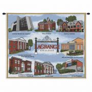 Lagrange College -Wall Tapestry 34x26 inch