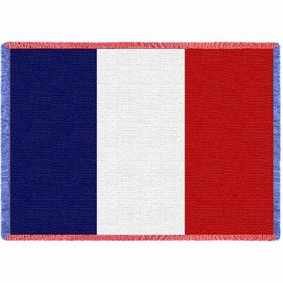 French Flag Blanket 48x69 inch - 666576019367 - 245-A