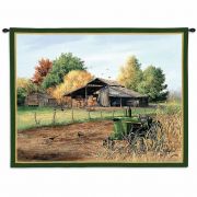 End Of Harvest Wall Tapestry 32x26 inch