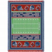 Football Field Blanket 48x69 inch