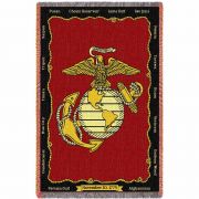 Marine Corps Blanket 48x69 inch