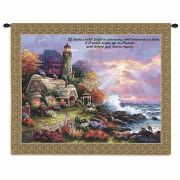Heavens Light Wall Tapestry by Artist James Lee 34x26 inch