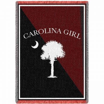 Carolina Girls Garnet Small Blanket 35x48 inch - 666576108399 - 2728-A