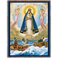 Our Lady of Charity Tapestry Throw 53x70 inch
