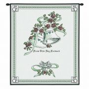 Matrimony Green Wall Tapestry 33x26 inch