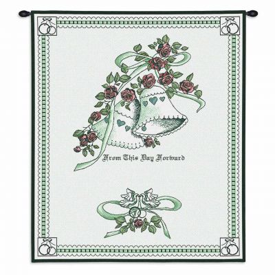 Matrimony Green Wall Tapestry 33x26 inch - 666576079880 - 3538-WH