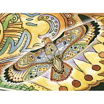 Hawk Blanket by Artist Sue Coccia 70x54 inch - 666576810049 - 8007-T