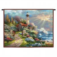 Coastal Splendor Wall Tapestry 34x26 inch