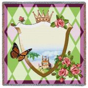 Fairest in the Land Lollipop Small Blanket 53x53 inch