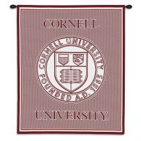 Cornell University -Cornell Seal Wall Tapestry 26x34 inch