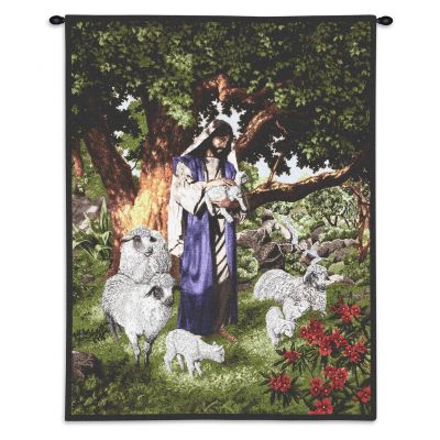 Psalm 23 Wall Tapestry 26x34 inch - 666576033257 - 1024-WH
