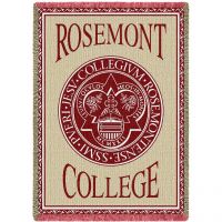 Rosemont College Seal Stadium Blanket 48x69 inch