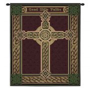 Celtic Words Wall Tapestry 27x32 inch