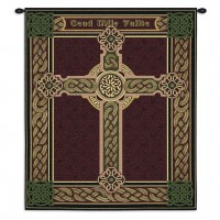Celtic Words Wall Tapestry 27x32 inch