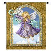 Lavender Angel Wall Tapestry 26x34 inch