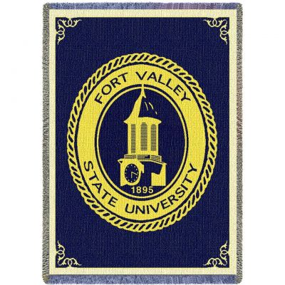 Fort Valley State University Seal Stadium Blanket 48x69 inch -  - 4902-A
