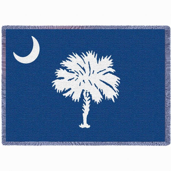 Blankets, Rugs & Throws : South Carolina State Palmetto