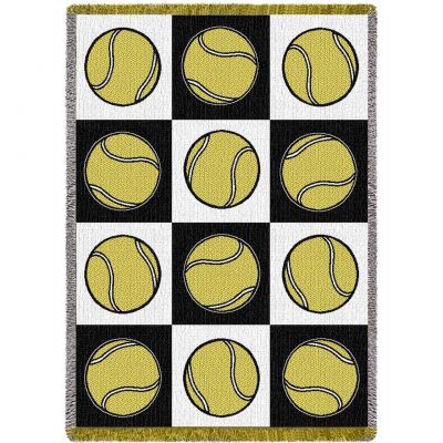 Tennis Balls Blanket 48x69 inch - 666576097952 - 4362-A