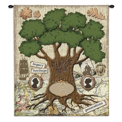 The Family Wall Tapestry 26x32 inch - 666576079989 - 3165-WH