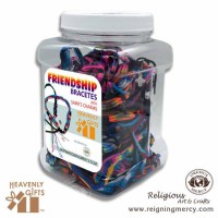 Friendship Bracelets with Religious Medal (72 piece) Friendship Bracelets with Religious Medal (72 piece)